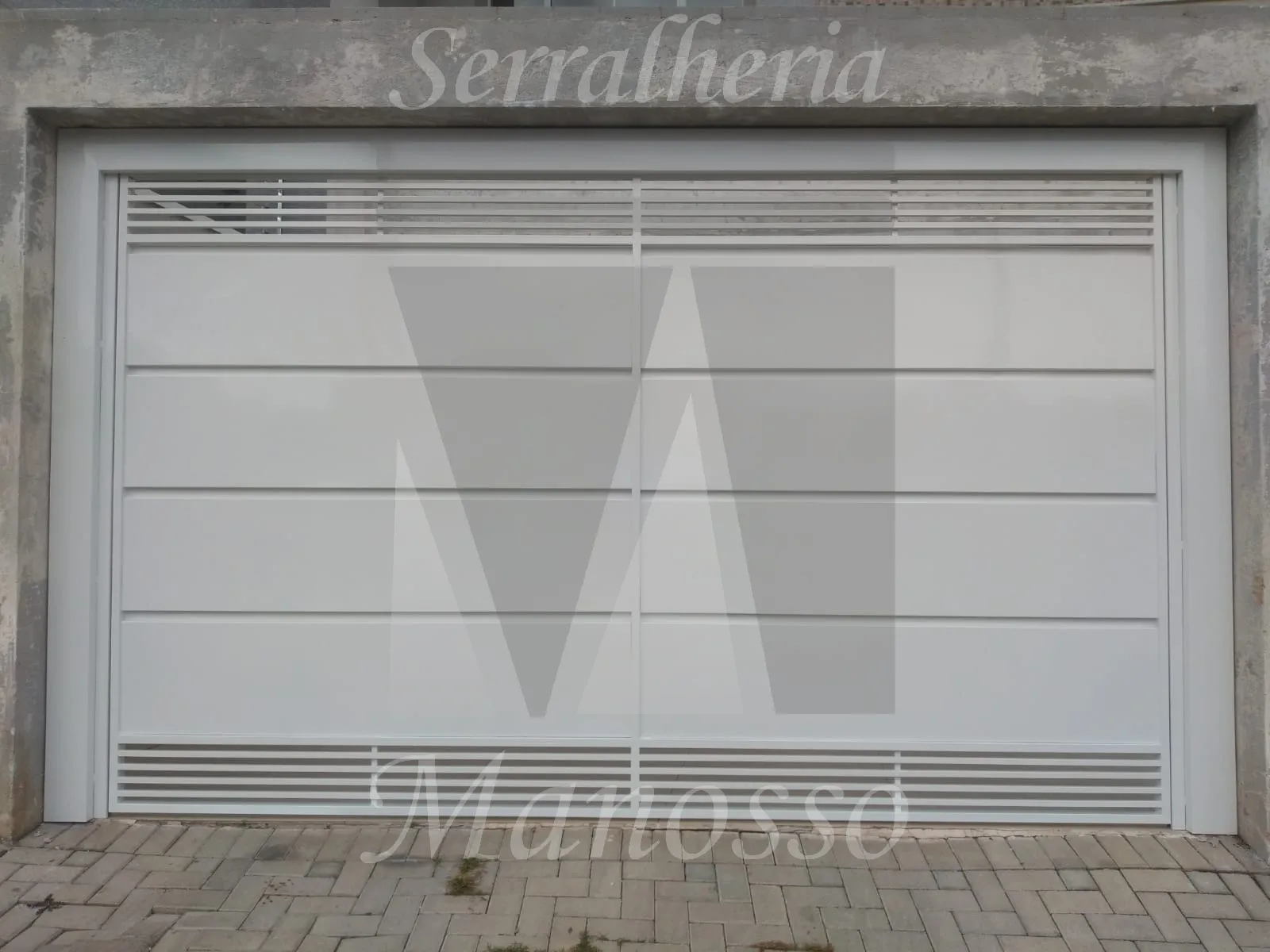 Portão de aço em Curitiba